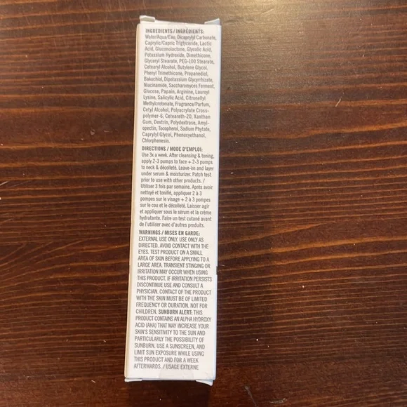 Rodan + Fields Multi acid peel